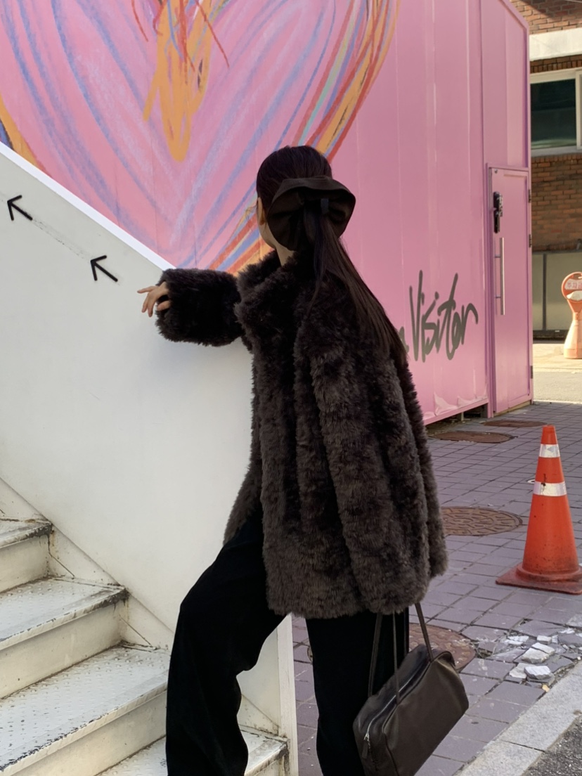 KARE/WEREPIECE韓國代購女裝新品熱賣休閑推薦真品短款大衣KARE/WERE PIECE短款大衣