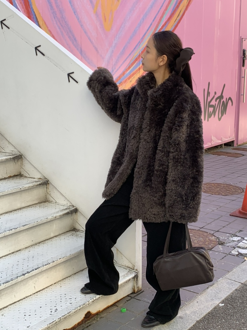 KARE/WEREPIECE韓國代購女裝新品熱賣休閑推薦真品短款大衣KARE/WERE PIECE短款大衣
