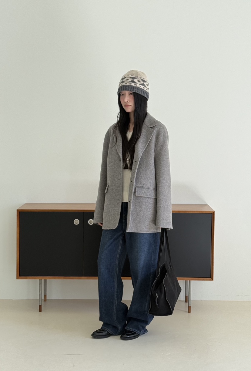 AMY GRACE-A韓國直郵女士新款真品人氣休閑推薦熱賣牛仔褲AMY GRACE牛仔褲