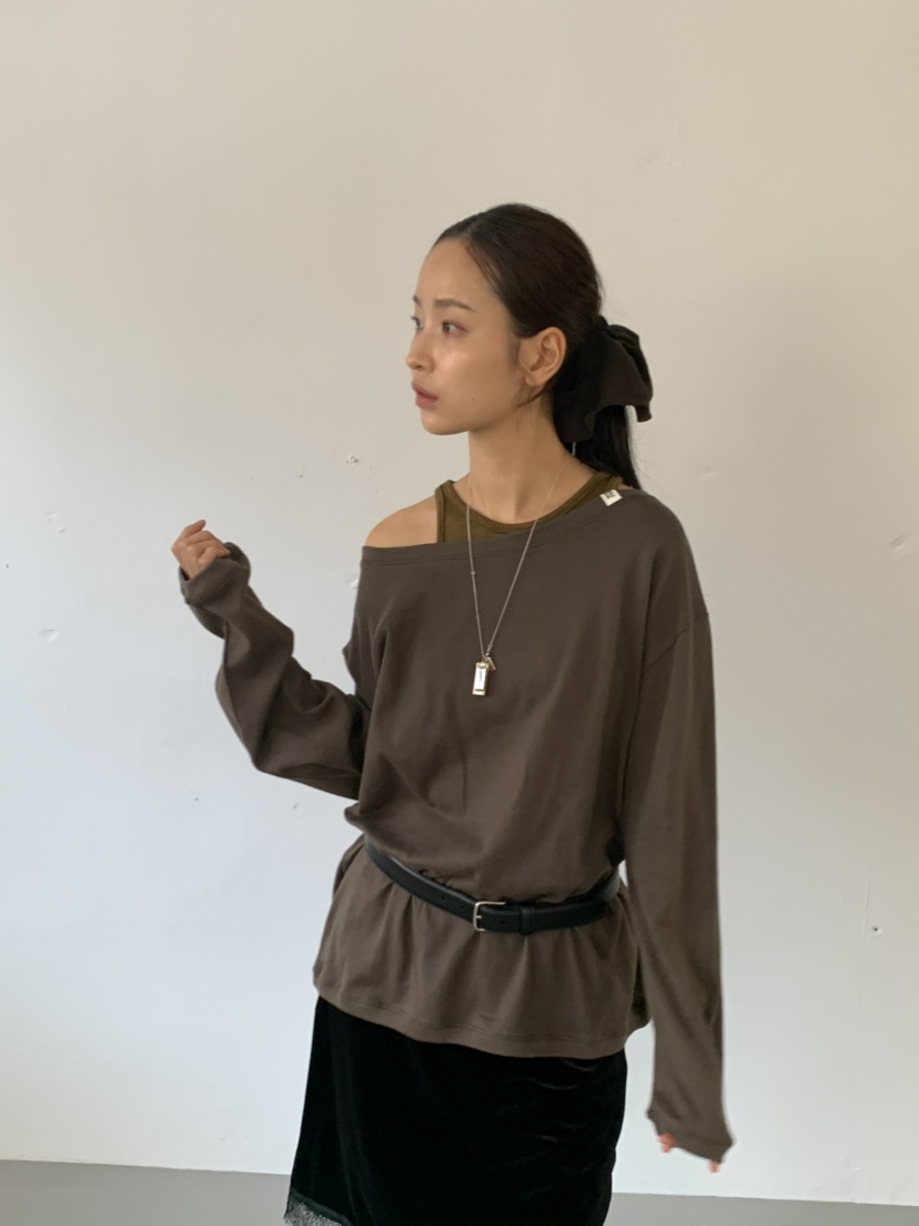 KARE/WEREPIECE東大門實拍女士新款真品長袖T恤不含腰帶KARE/WERE PIECE長袖T恤