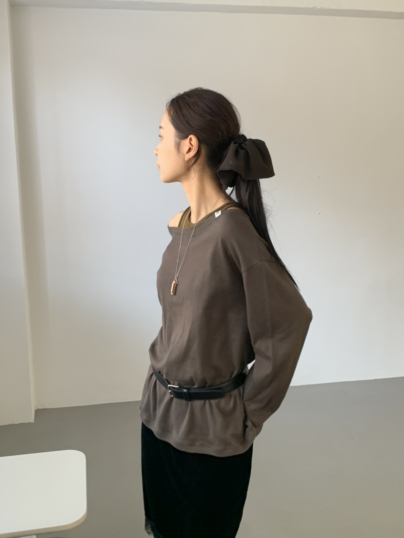 KARE/WEREPIECE東大門實拍女士新款真品長袖T恤不含腰帶KARE/WERE PIECE長袖T恤