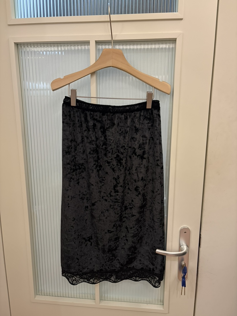 JADEMARKET東大門實拍女裝新品熱賣休閑半身裙中短裙天鵝絨JADE MARKET/JADE SEOUL半身裙/中短裙圖色3
