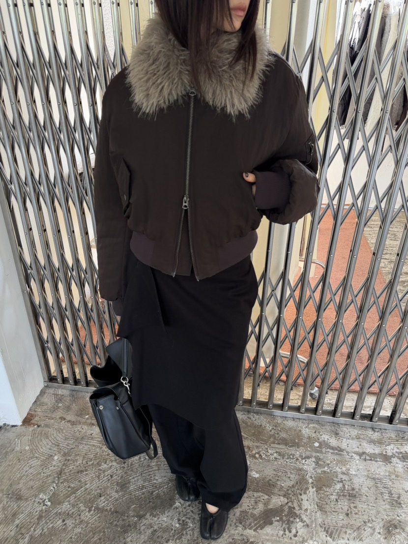 NOVUS韓國直郵女裝新品時尚真品推薦熱賣人氣休閑短款棉服NOVUS短款棉服