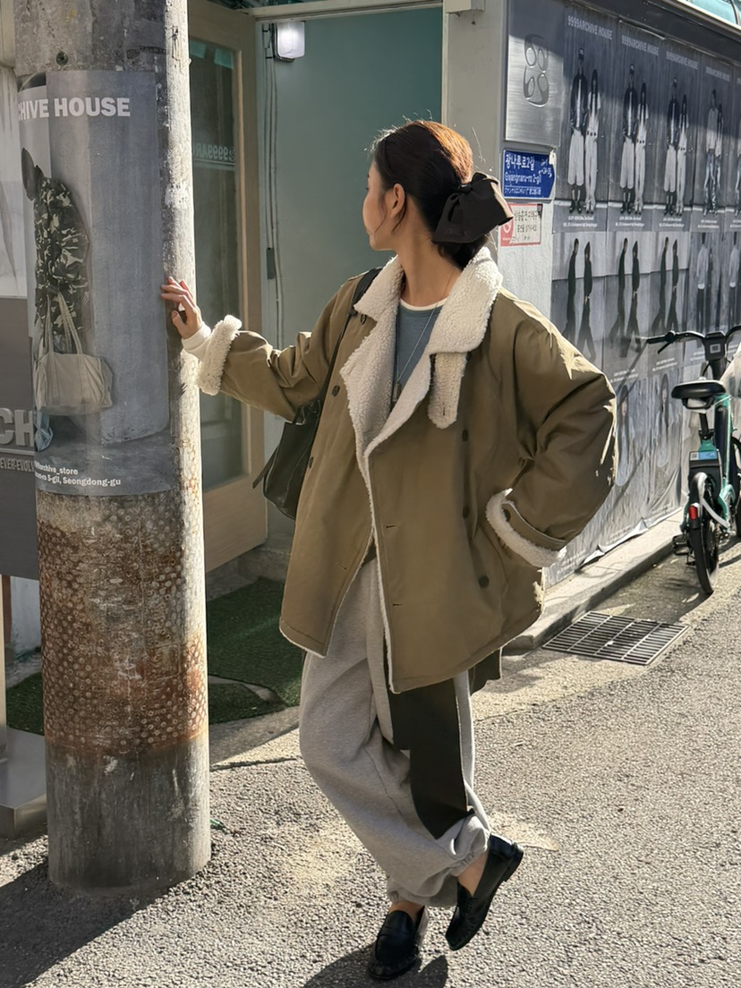 KARE/WEREPIECE東大門直郵女士新款推薦真品短款大衣雙面KARE/WERE PIECE短款大衣
