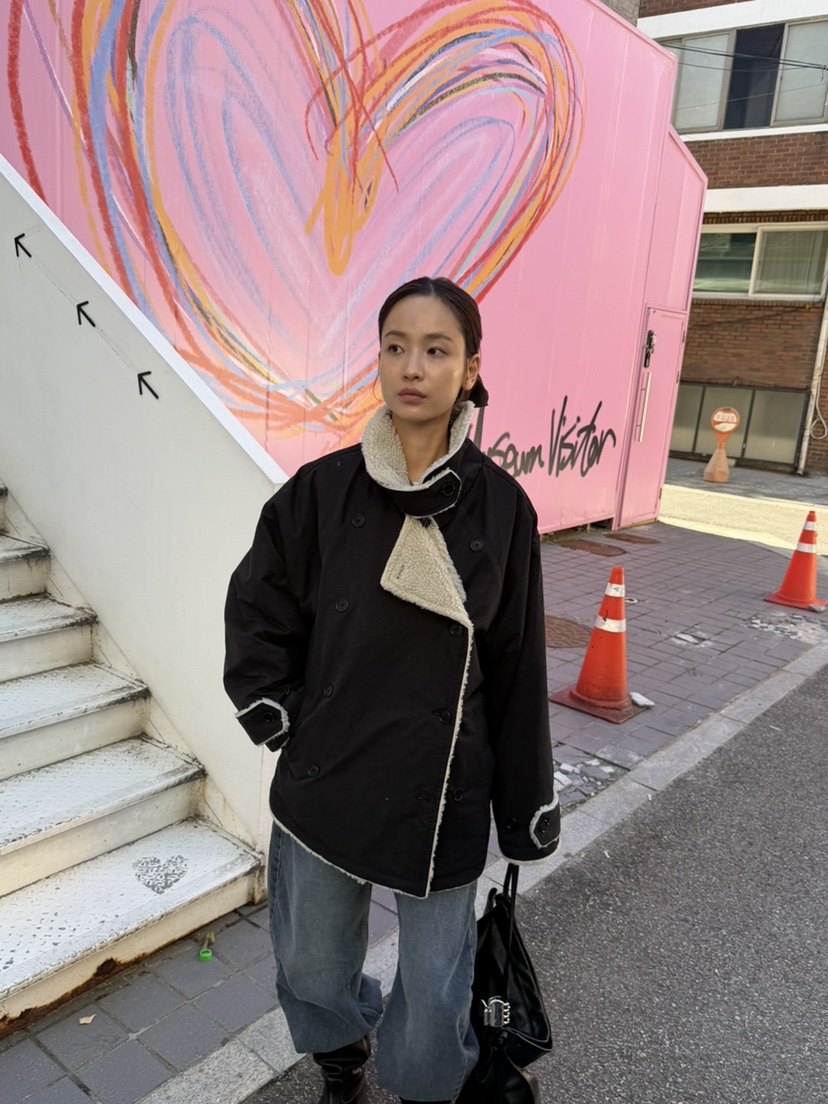 KARE/WEREPIECE東大門直郵女士新款推薦真品短款大衣雙面KARE/WERE PIECE短款大衣