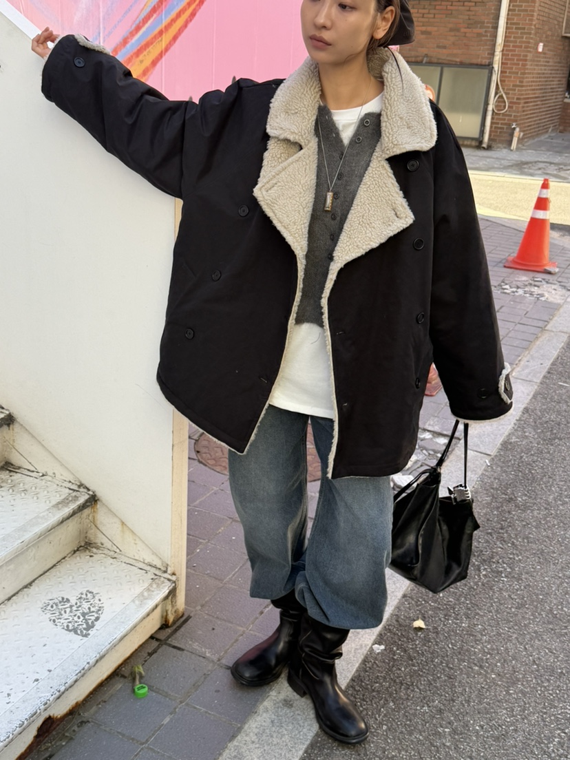 KARE/WEREPIECE東大門直郵女士新款推薦真品短款大衣雙面KARE/WERE PIECE短款大衣