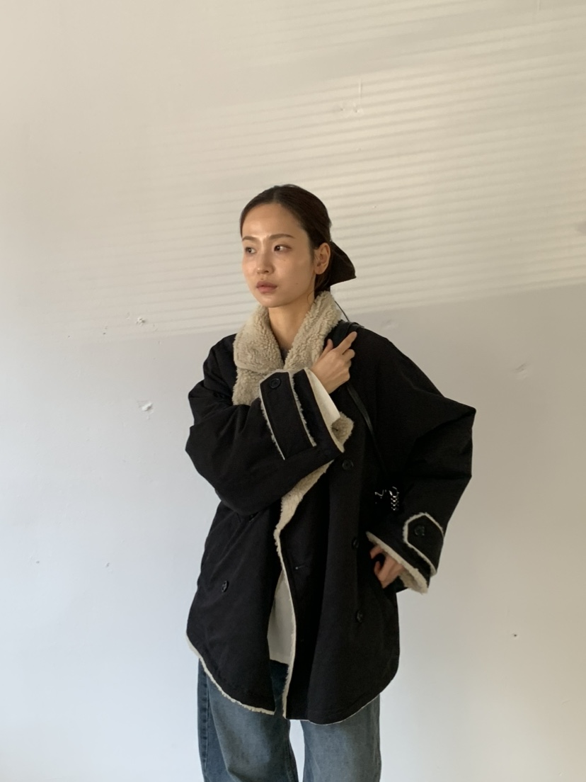 KARE/WEREPIECE東大門直郵女士新款推薦真品短款大衣雙面KARE/WERE PIECE短款大衣