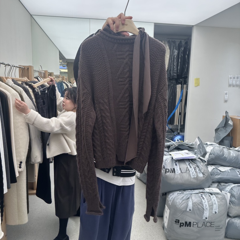 UTRE韓國代購女裝新款時尚人氣真品推薦熱賣休閑毛衣UTRE毛衣圖色2
