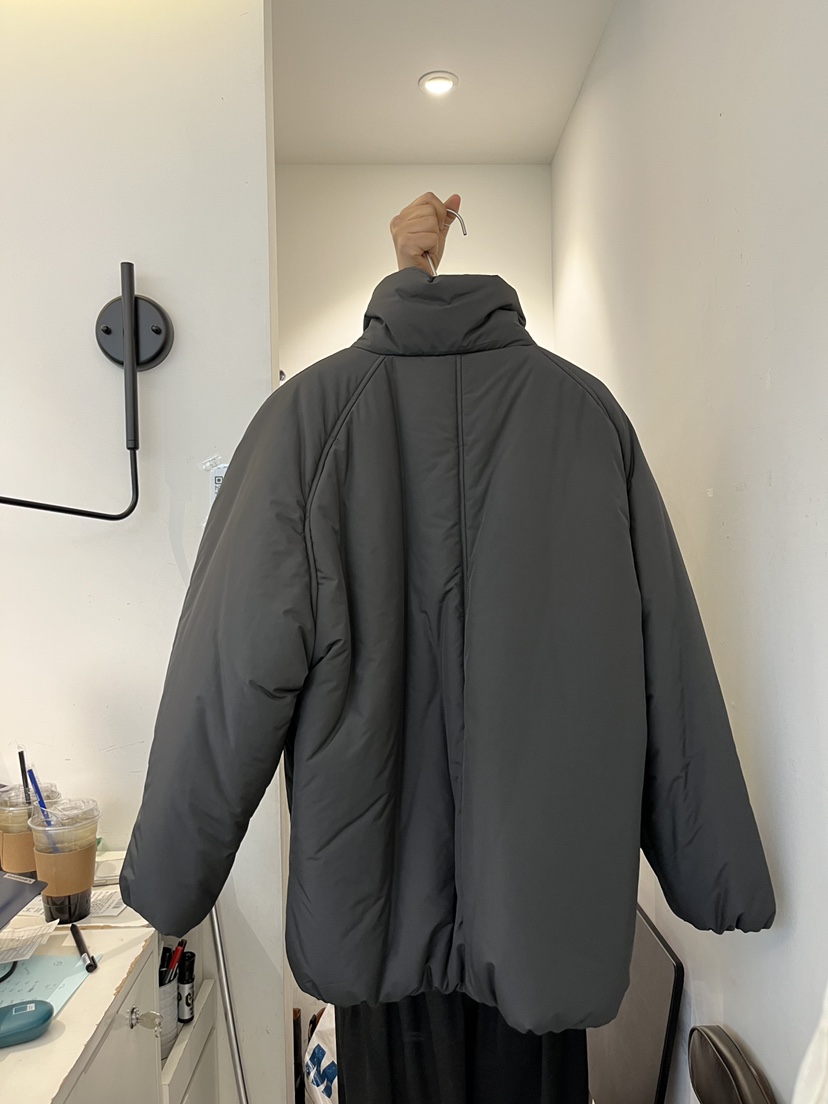 OUVIR東大門實拍女士新款真品推薦休閑熱賣短款棉服披肩保暖O.V.R/OUVIR短款棉服