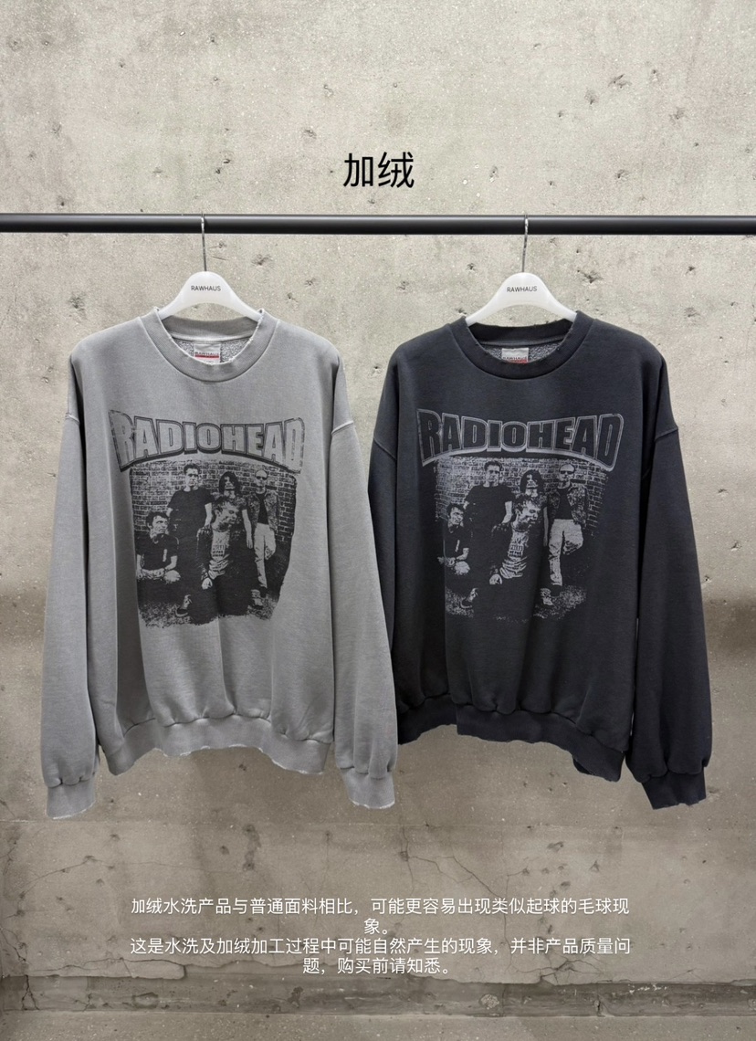 EST/RAWHAUS韓國直郵女裝新品真品休閑人氣衛衣加絨拉絨EST/RAWHAUS衛衣