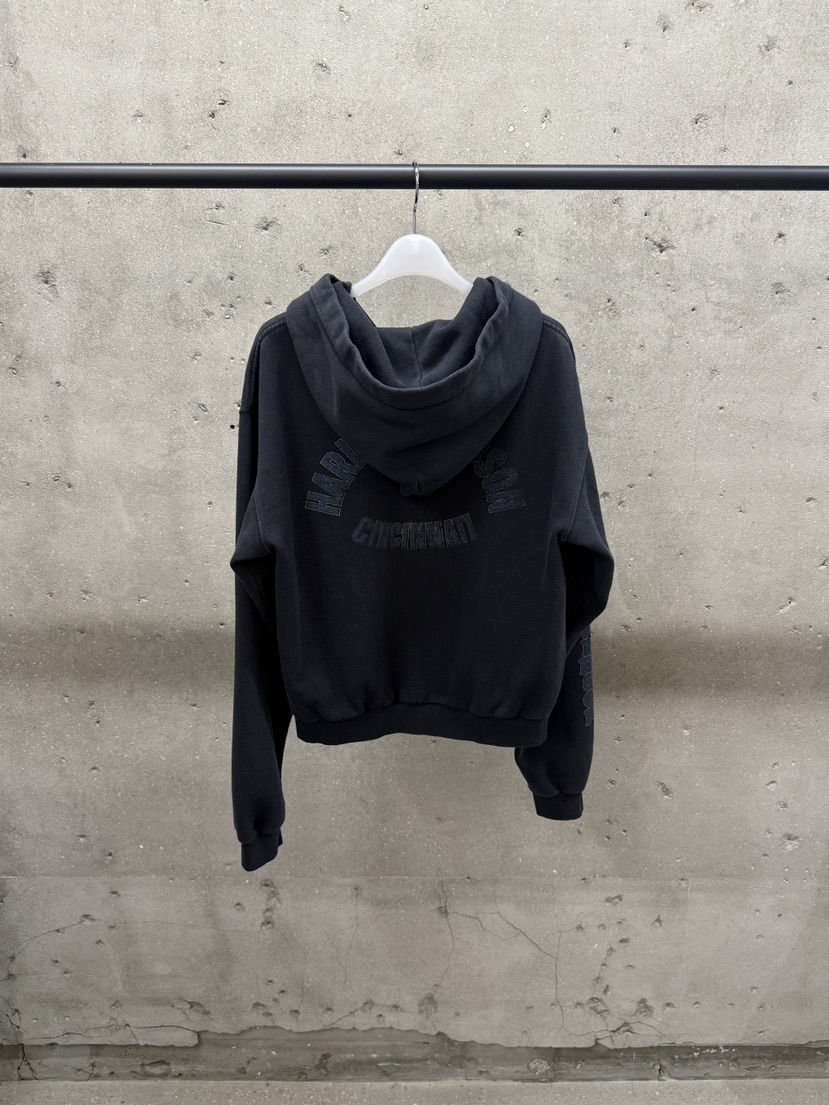 EST/RAWHAUS韓國代購女士新品真品推薦衛衣加絨抓絨短款EST/RAWHAUS衛衣