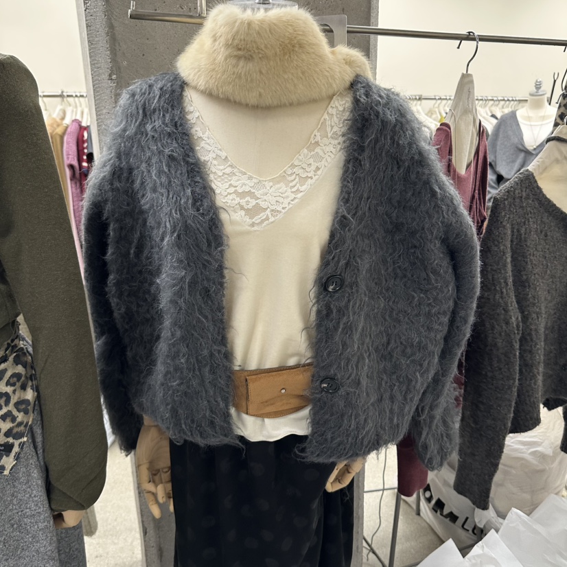 AMOEBA東大門直郵女士新款真品時尚熱賣休閑開衫不含內搭AMOEBA開衫圖色4