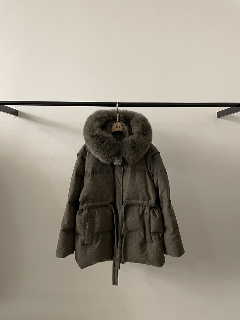 2DA/DARIMI-P東大門實拍女裝新品人氣短款羽絨服可拆卸圍巾鴨絨2DA/DARIMI-P短款羽絨服圖色2