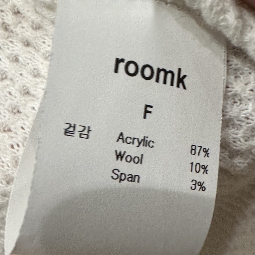 ROOM K-P東大門代購女士新品休閑真品長袖T恤插肩袖華夫格ROOM K-P長袖T恤