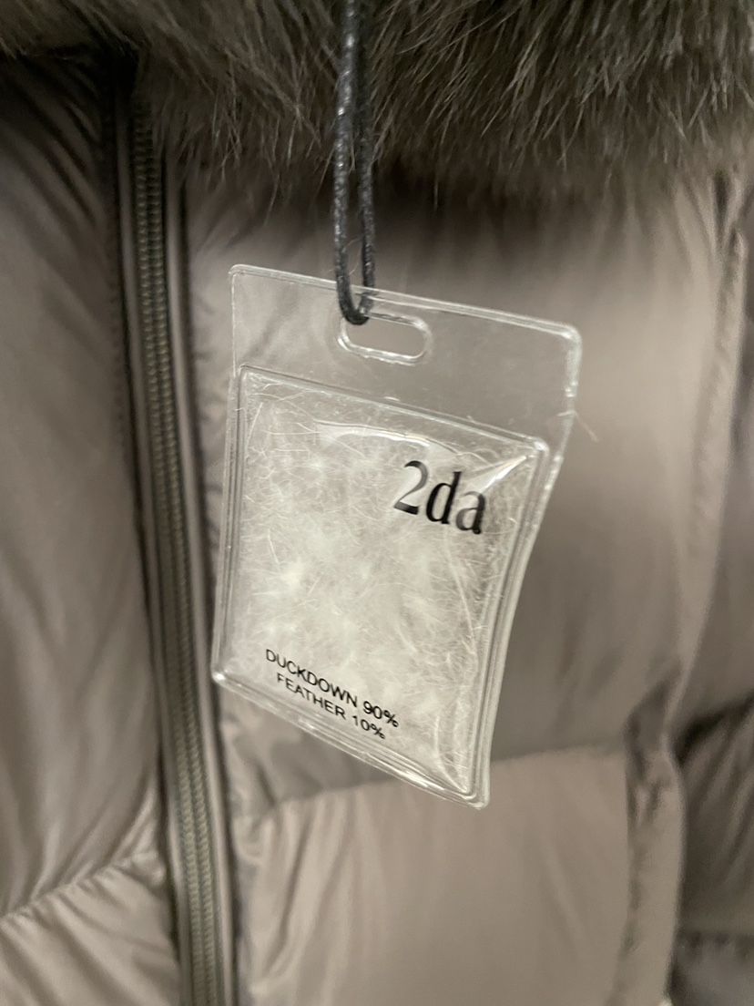 2DA/DARIMI-P東大門實拍女裝新品真品短款羽絨服毛領可拆可拆卸鴨絨2DA/DARIMI-P短款羽絨服