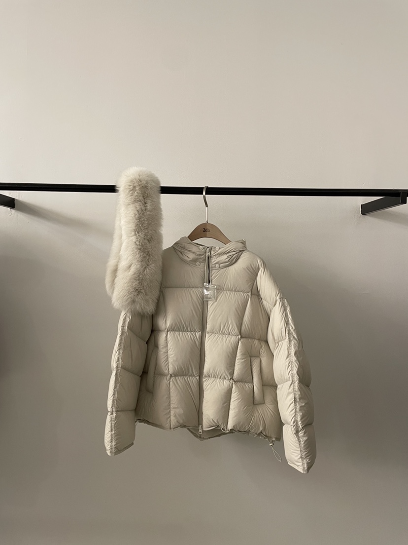 2DA/DARIMI-P東大門實拍女裝新品真品短款羽絨服毛領可拆可拆卸鴨絨2DA/DARIMI-P短款羽絨服圖色1