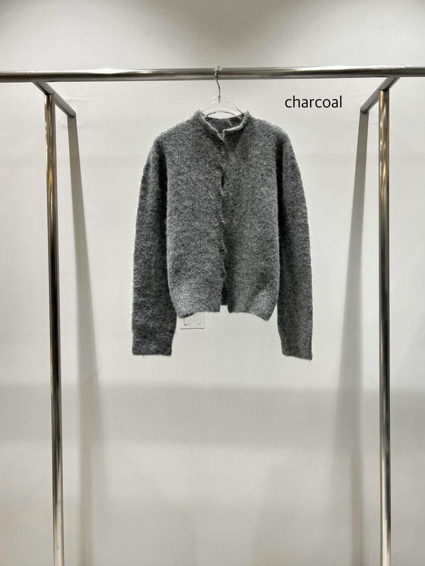 CESTLAVIE韓國直郵女裝新品人氣休閑推薦時尚開衫羊駝毛開衫CESTLAVIE開衫圖色3墨色