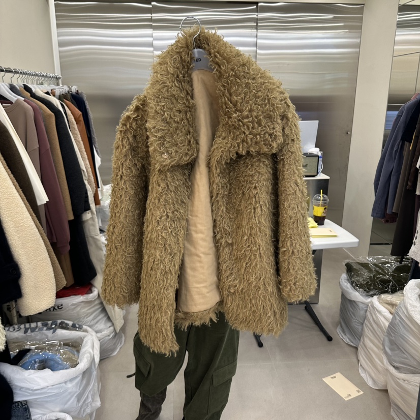 TED東大門代購女士新款時尚熱賣休閑推薦真品人氣短款大衣TED短款大衣圖色2