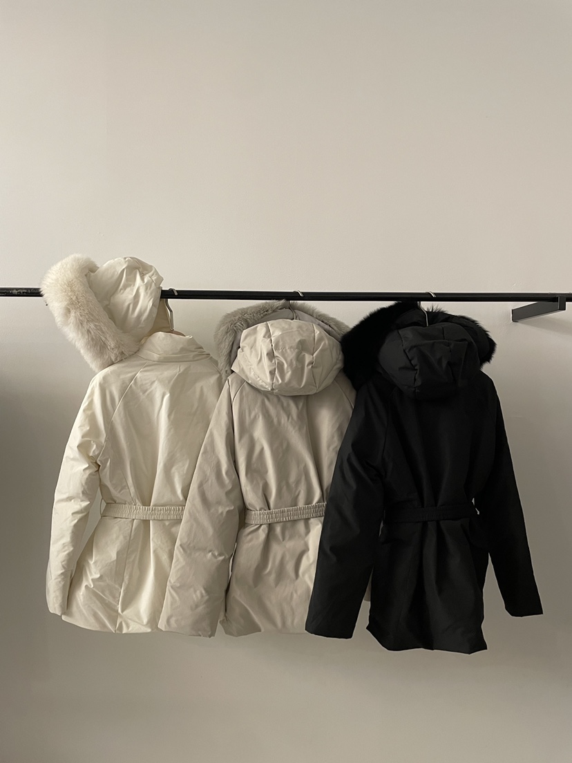 2DA/DARIMI-P韓國代購女裝新品推薦短款羽絨服含腰帶鴨絨2DA/DARIMI-P短款羽絨服