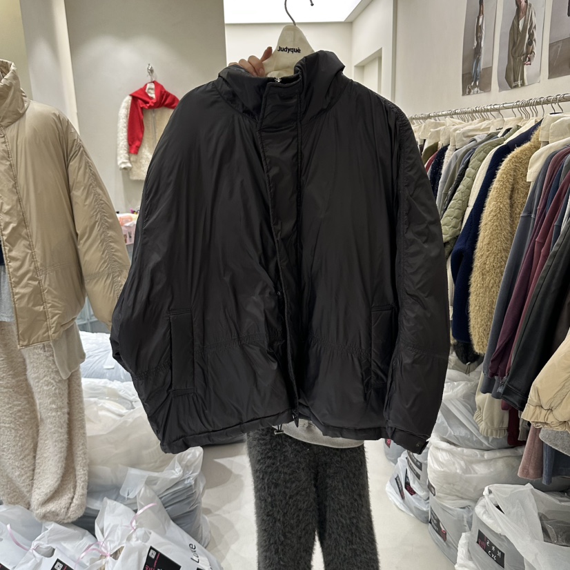 JUDYQUE東大門直郵女裝新款休閑真品推薦時尚短款羽絨服羽絨JUDYQUE短款羽絨服圖色2