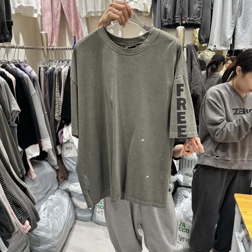 ZACCU東大門代購女裝新品推薦時尚休閑熱賣人氣真品T恤ZACCUT恤圖色3