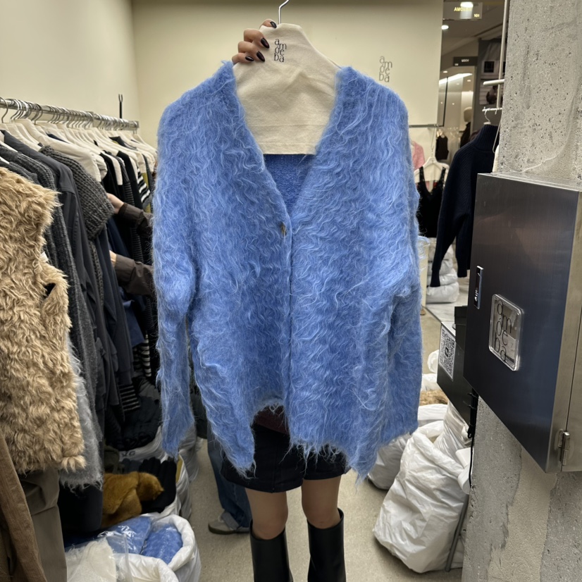 AMOEBA東大門實拍女裝新品時尚推薦休閑人氣熱賣真品開衫AMOEBA開衫圖色2