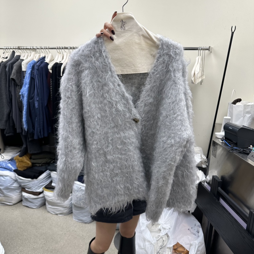AMOEBA東大門實拍女裝新品時尚推薦休閑人氣熱賣真品開衫AMOEBA開衫圖色4