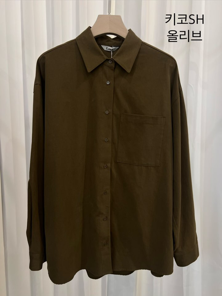 LAKE-A/KONI韓國直郵女裝新品推薦人氣真品時尚襯衫蕾絲衫Lake Side/KONI襯衫/蕾絲衫圖色2