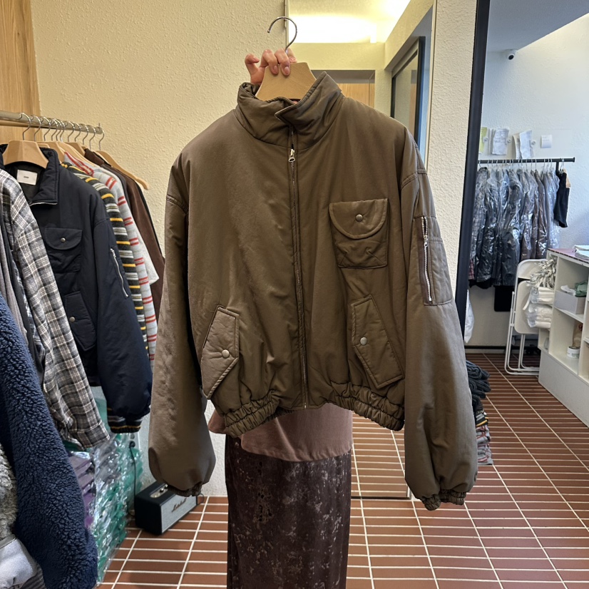 CHOI-L東大門直郵女士新品熱賣休閑時尚短款棉服工裝撞色CHOI短款棉服圖色1
