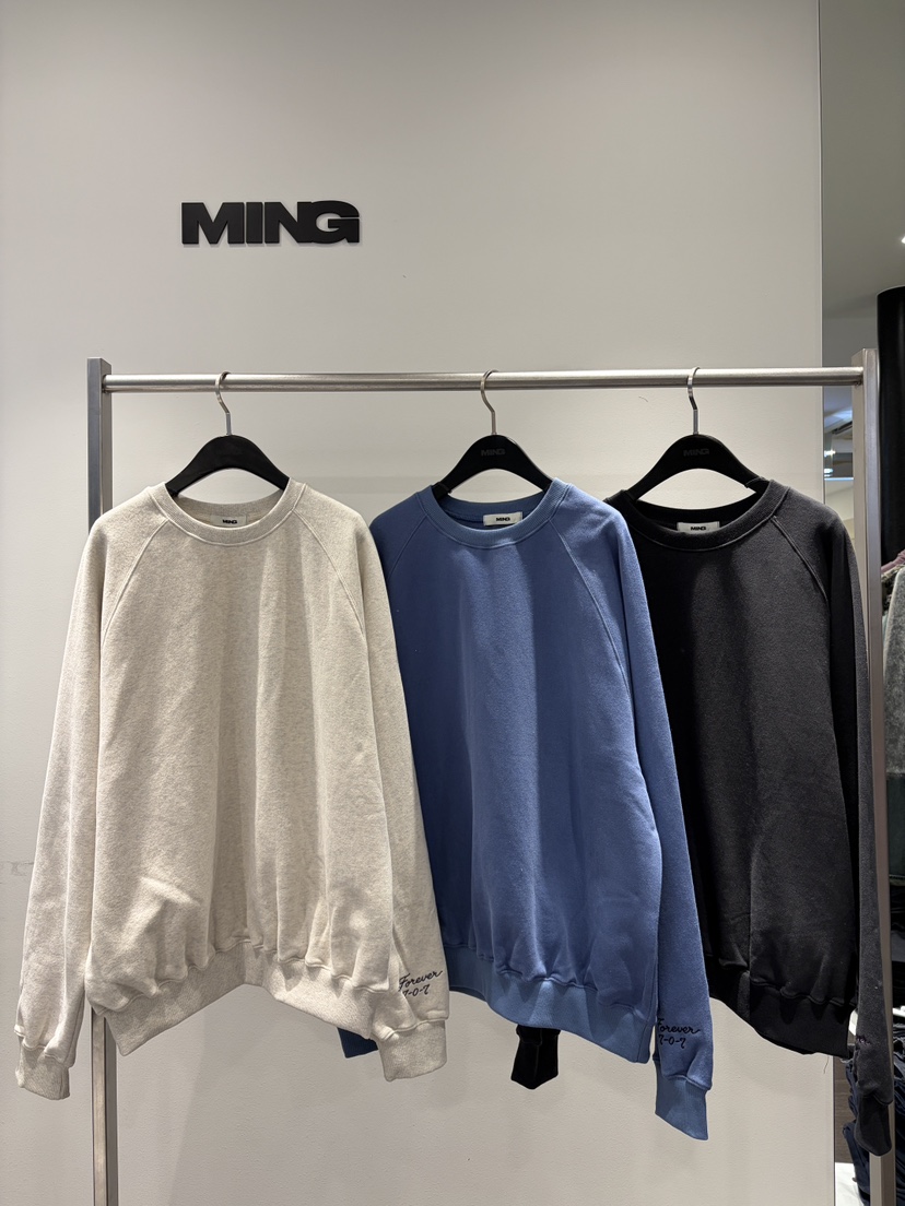 MING/MENG韓國代購女裝新品時尚熱賣人氣休閑推薦真品衛衣MING/MENG衛衣