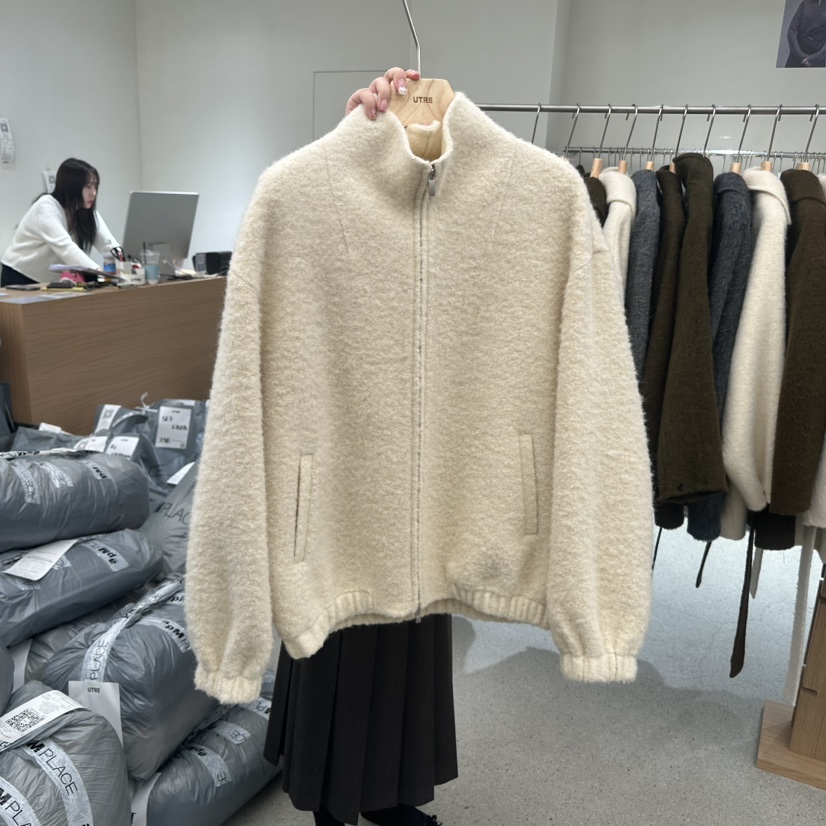 UTRE東大門代購女裝新品休閑時尚熱賣人氣推薦真品短款大衣UTRE短款大衣圖色1