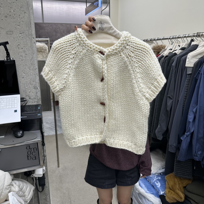 AMOEBA東大門直郵女裝新品人氣熱賣推薦休閑真品毛衣蓬松AMOEBA毛衣圖色2