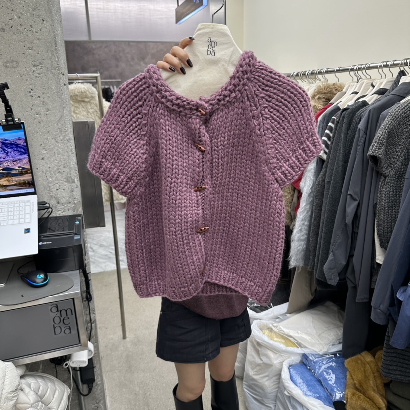 AMOEBA東大門直郵女裝新品人氣熱賣推薦休閑真品毛衣蓬松AMOEBA毛衣圖色4