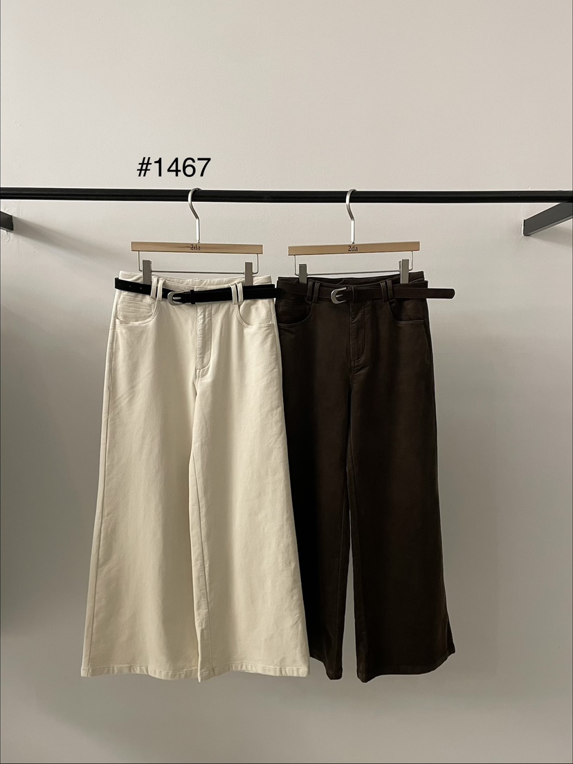 2DA/DARIMI-P韓國直郵女裝新品推薦真品休閑休閑褲含腰帶2DA/DARIMI-P休閑褲