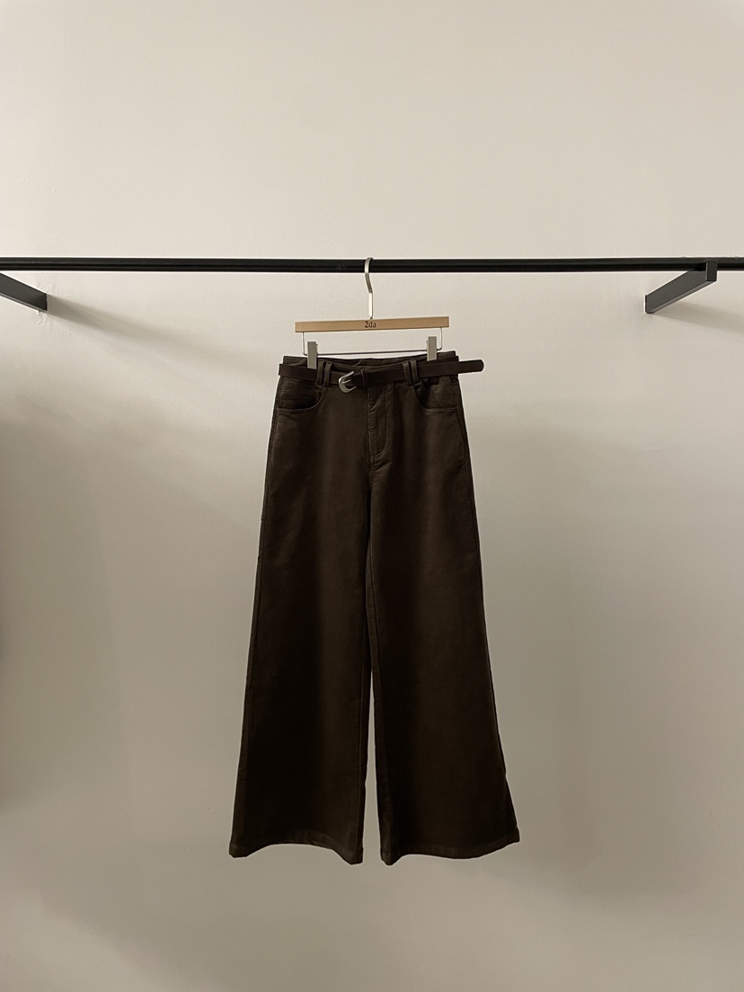 2DA/DARIMI-P韓國直郵女裝新品推薦真品休閑休閑褲含腰帶2DA/DARIMI-P休閑褲圖色2