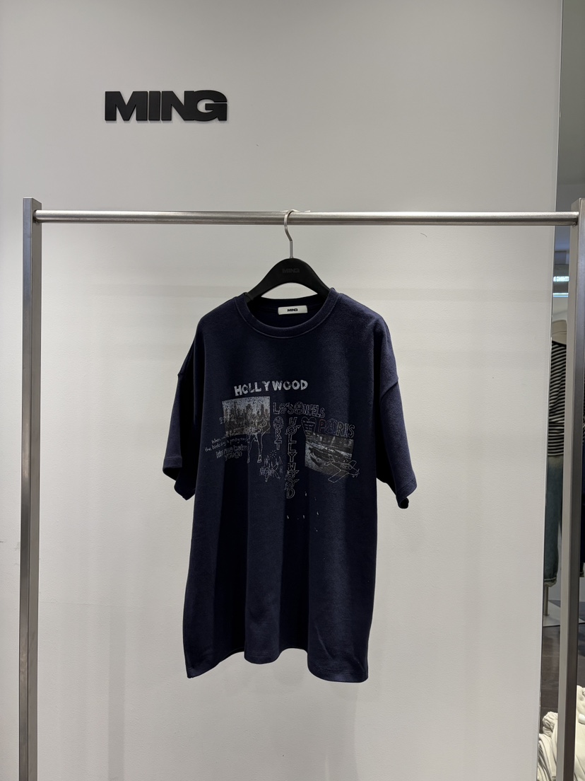 MING/MENG東大門代購女士新款休閑真品人氣推薦時尚熱賣T恤MING/MENGT恤圖色2