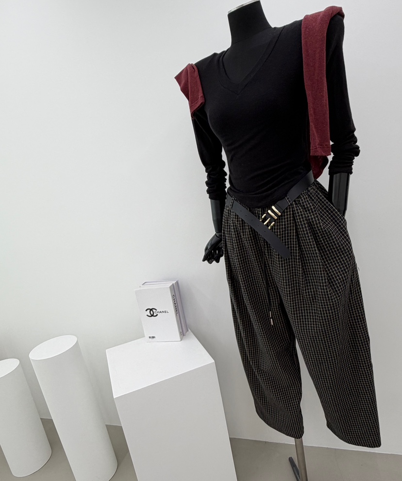 RED-A韓國直郵女士新品熱賣推薦時尚真品休閑人氣休閑褲RED-A休閑褲
