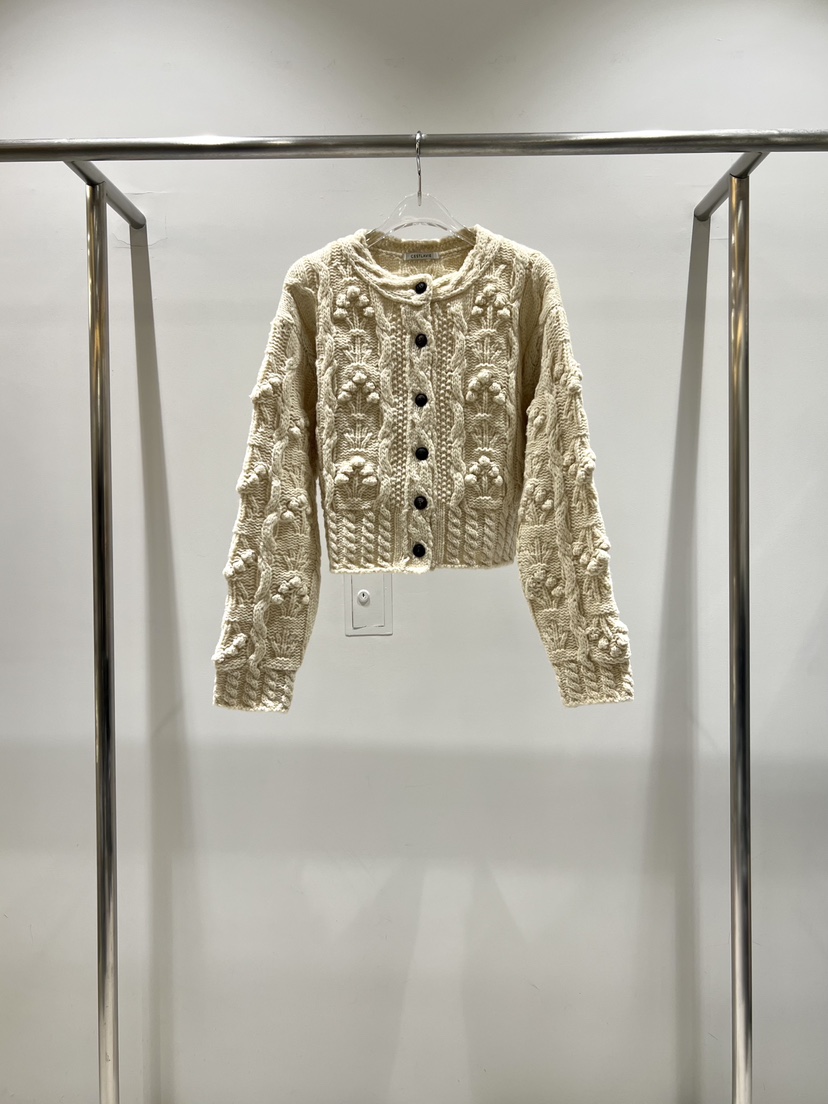 CESTLAVIE韓國直郵女裝新款時尚真品推薦休閑人氣開衫開衫CESTLAVIE開衫圖色1