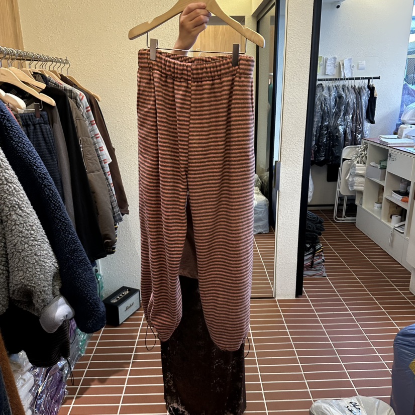 CHOI-L東大門代購女裝新款時尚休閑推薦真品熱賣休閑褲條紋CHOI休閑褲圖色1