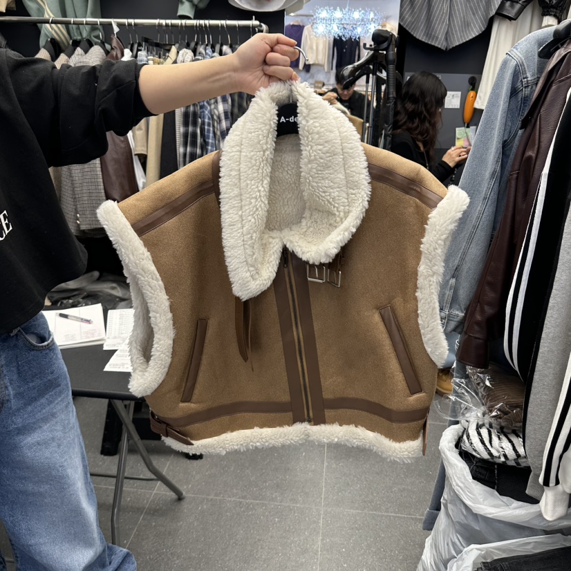 A-DEL韓國直郵女士新品熱賣人氣時尚真品推薦休閑馬甲A-DEL馬甲圖色1