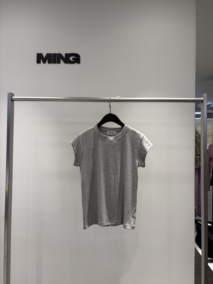 MING/MENG韓國代購女士新款推薦休閑時尚真品熱賣人氣T恤MING/MENGT恤圖色2