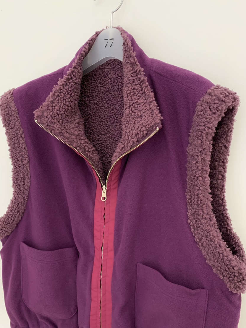 77東大門實拍女士新品時尚熱賣人氣休閑真品推薦馬甲兩面穿77馬甲