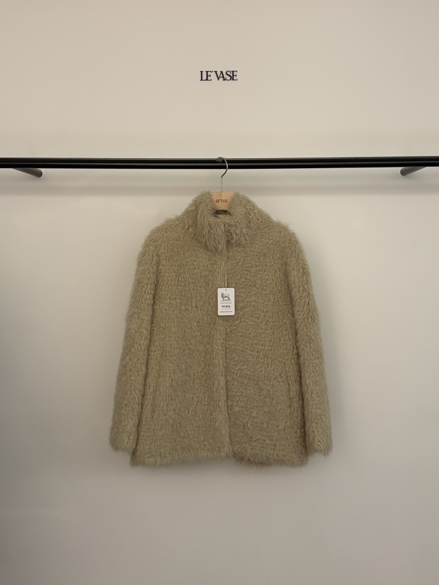 LE VASE韓國直郵女裝新品真品熱賣推薦休閑人氣短款大衣LE VASE短款大衣
