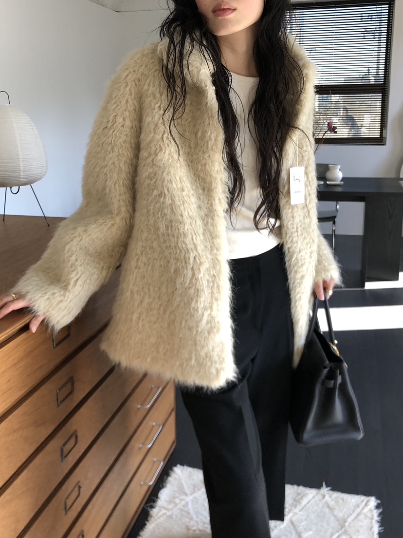 LE VASE韓國直郵女裝新品真品熱賣推薦休閑人氣短款大衣LE VASE短款大衣圖色2