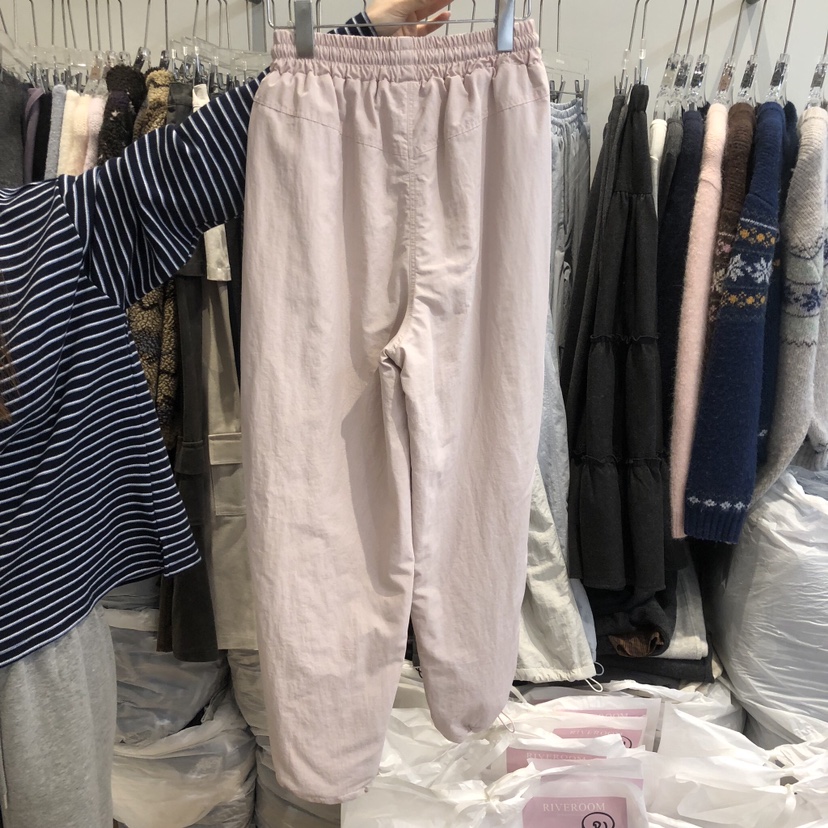 RIVEROOM東大門代購女士新品真品休閑熱賣推薦休閑褲加絨RIVEROOM休閑褲