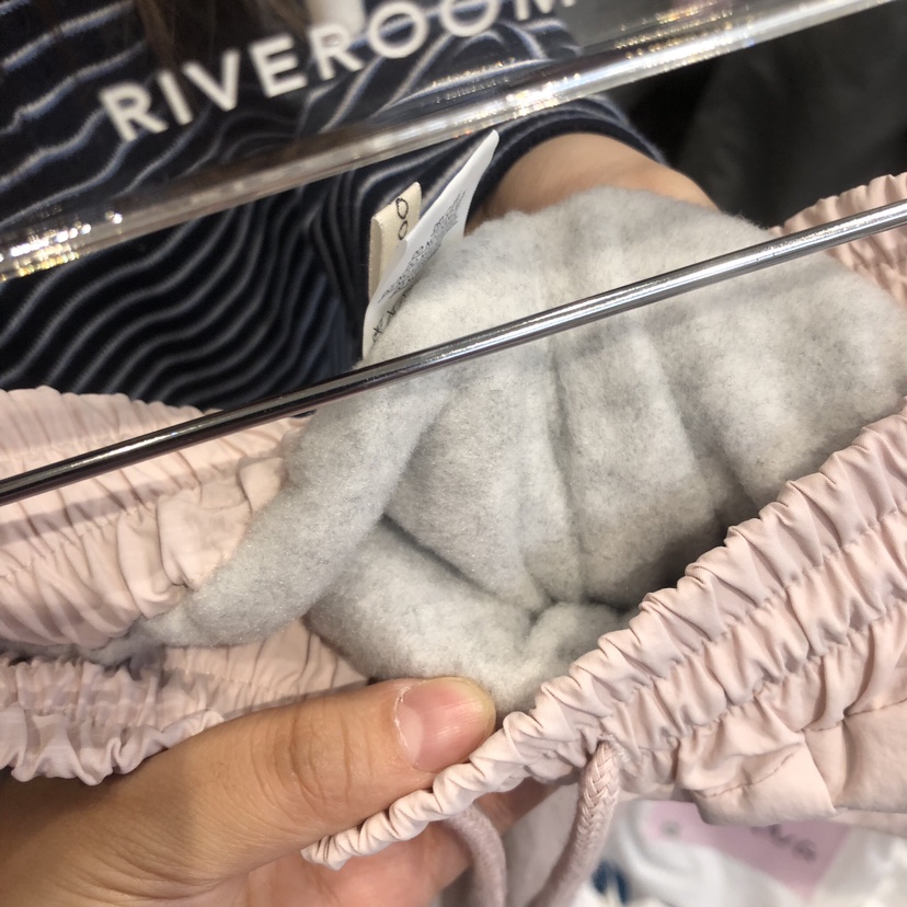 RIVEROOM東大門代購女士新品真品休閑熱賣推薦休閑褲加絨RIVEROOM休閑褲