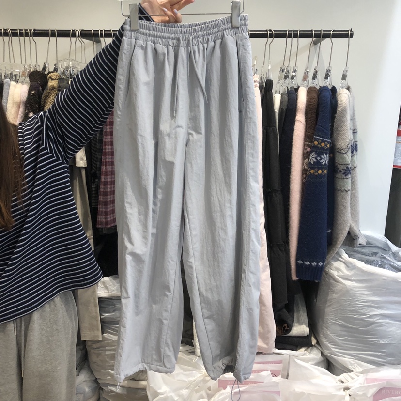 RIVEROOM東大門代購女士新品真品休閑熱賣推薦休閑褲加絨RIVEROOM休閑褲圖色2