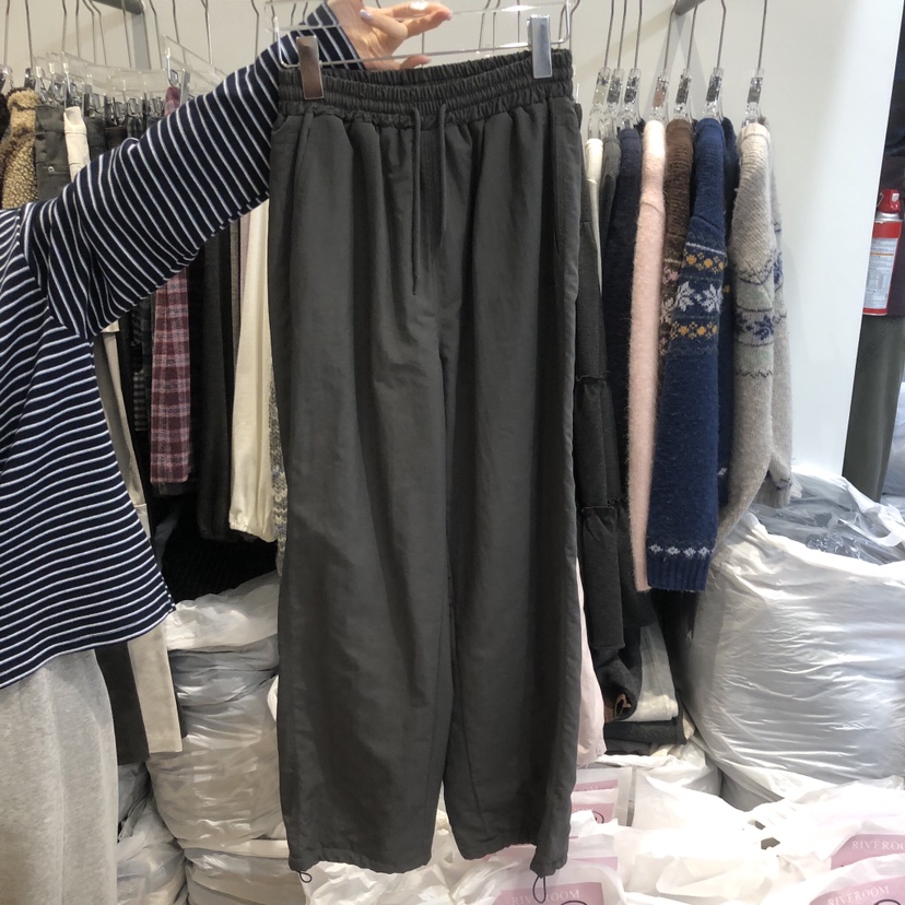 RIVEROOM東大門代購女士新品真品休閑熱賣推薦休閑褲加絨RIVEROOM休閑褲圖色4