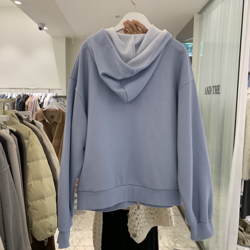 VENIR-A韓國直郵女裝新款休閑人氣真品推薦衛衣連帽衫加絨VENIR-A衛衣