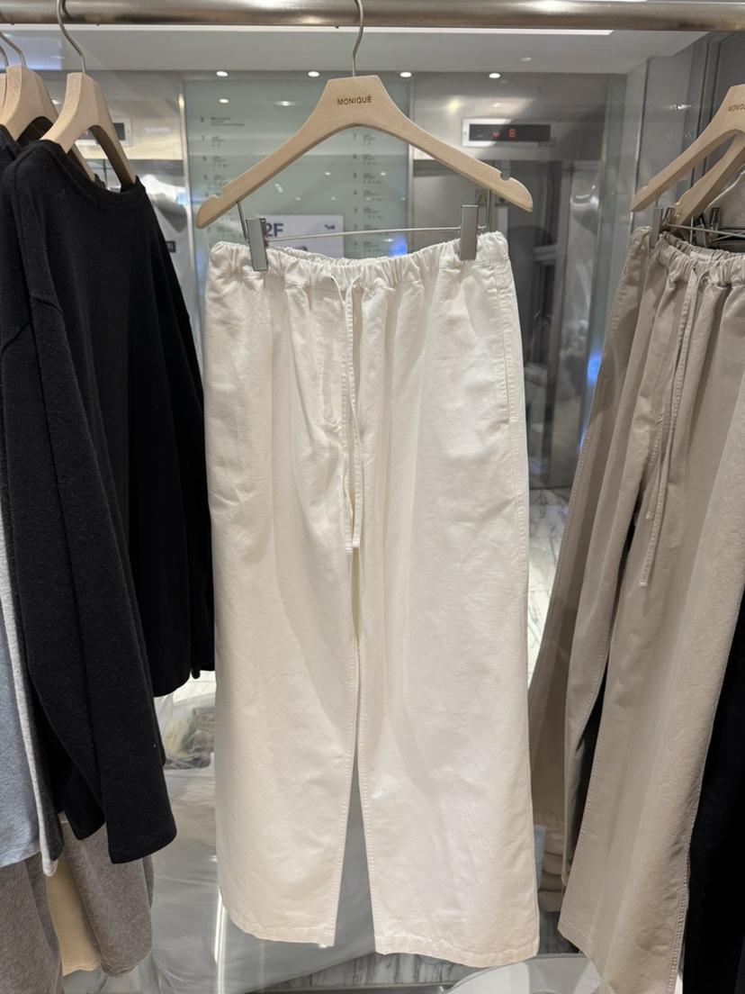 MONIQUE韓國代購女士新品真品時尚人氣推薦休閑熱賣休閑褲MONIQUE休閑褲圖色1